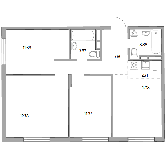План квартиры