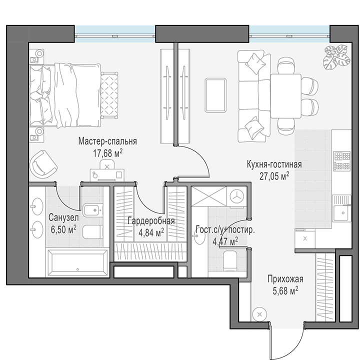 План квартиры