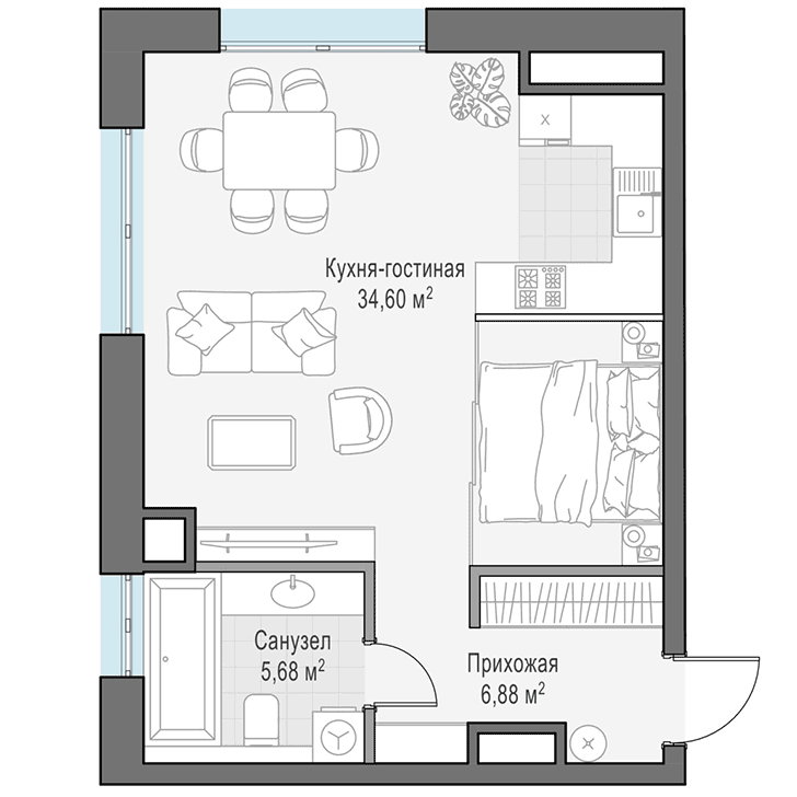 План квартиры