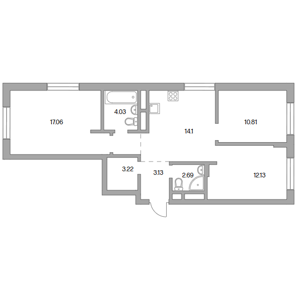 План квартиры