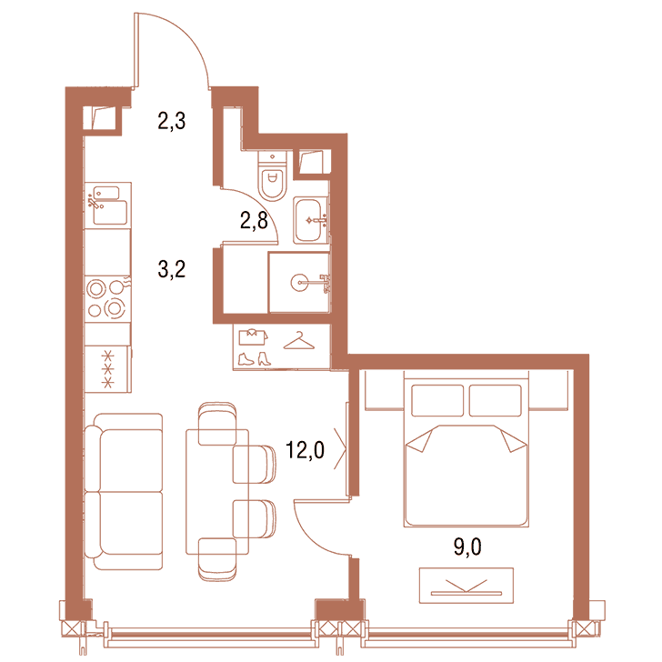 План квартиры