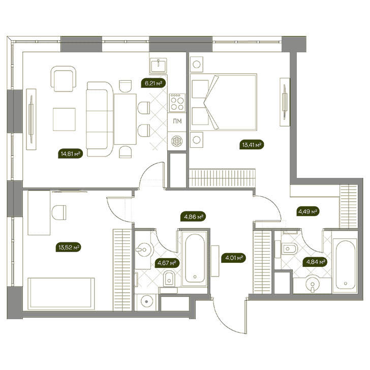 План квартиры