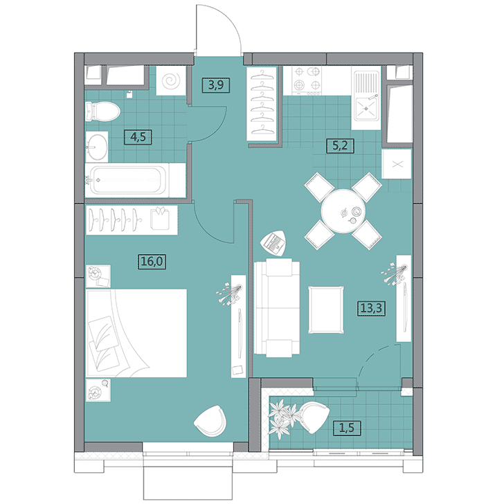 План квартиры