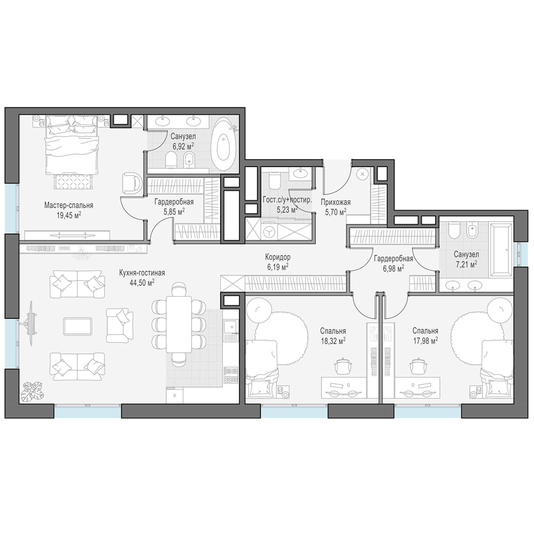 План квартиры