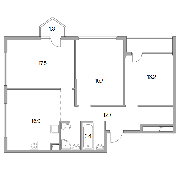 План квартиры