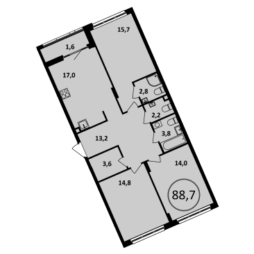 План квартиры