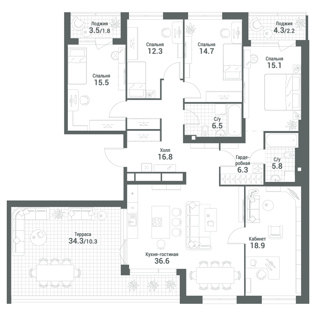 План квартиры