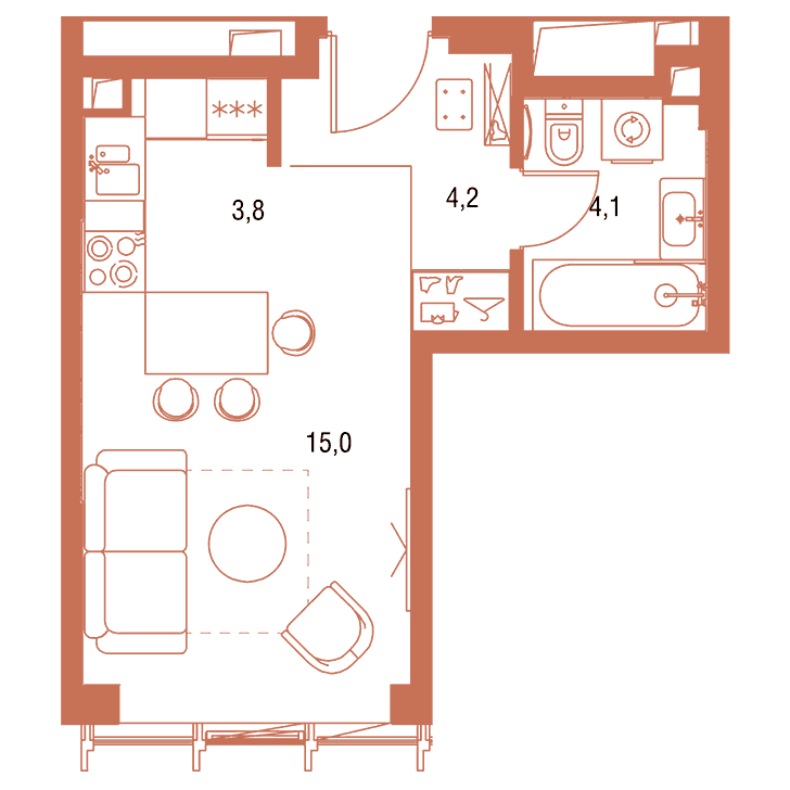 План квартиры