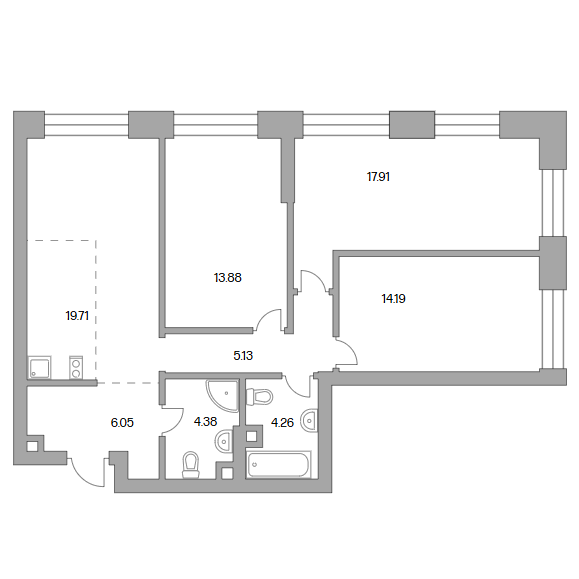 План квартиры