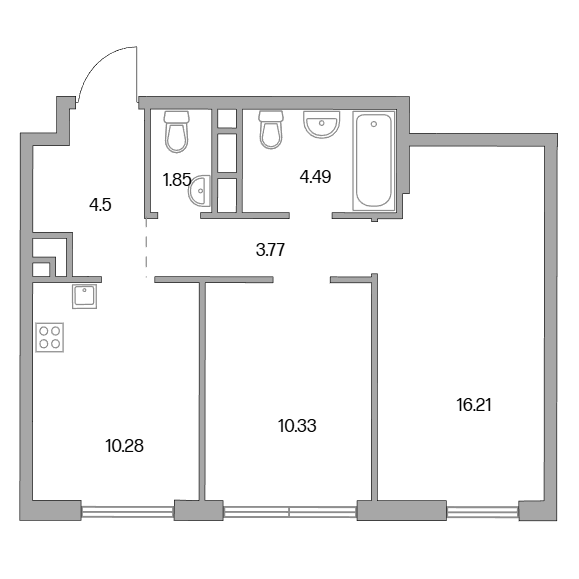 План квартиры