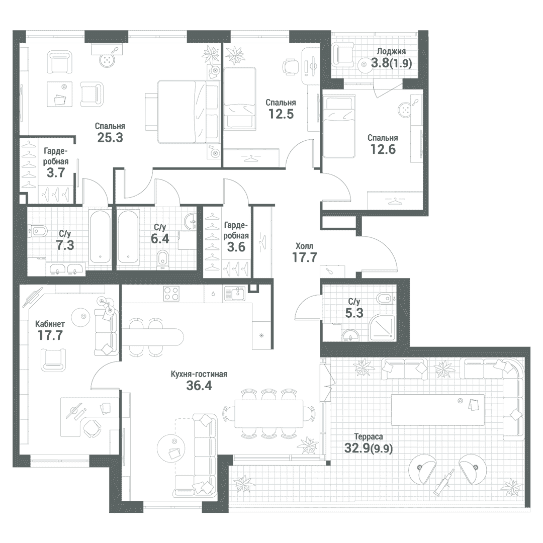 План квартиры