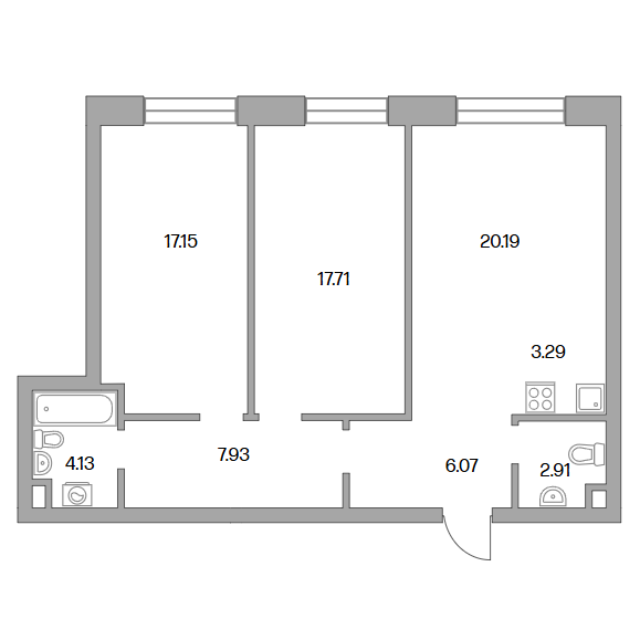 План квартиры