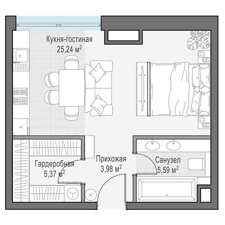 План квартиры