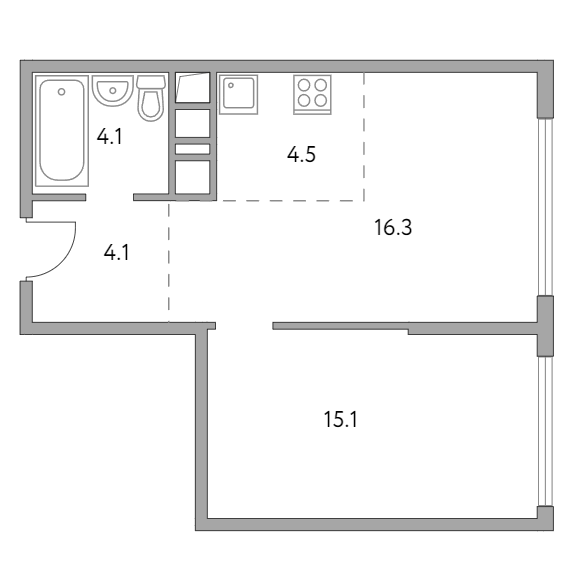 План квартиры