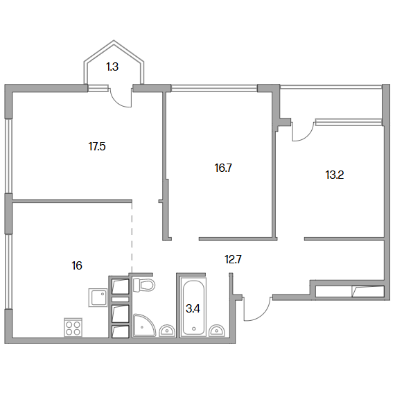 План квартиры