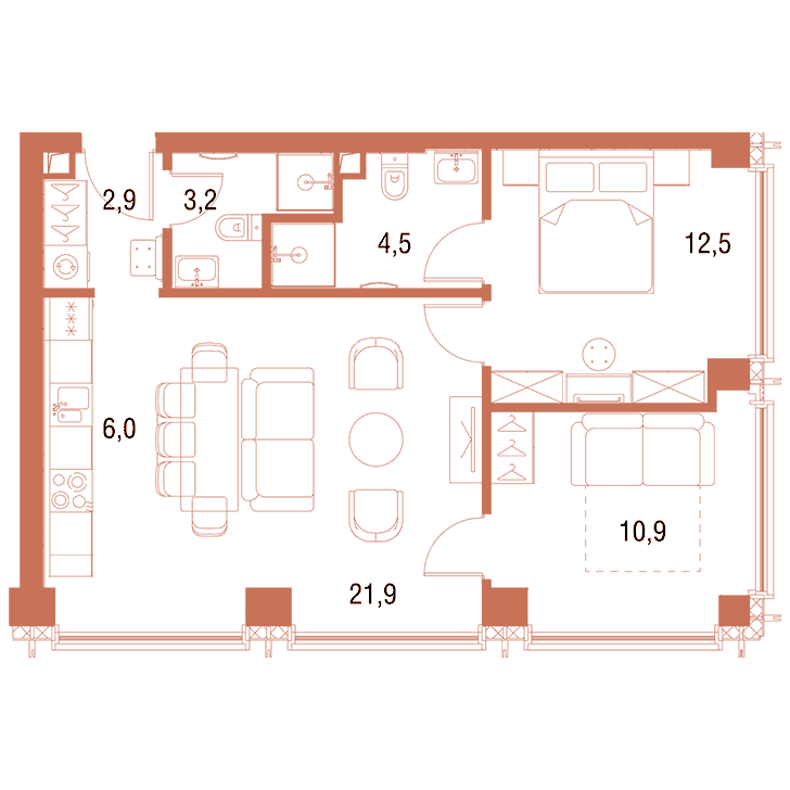 План квартиры