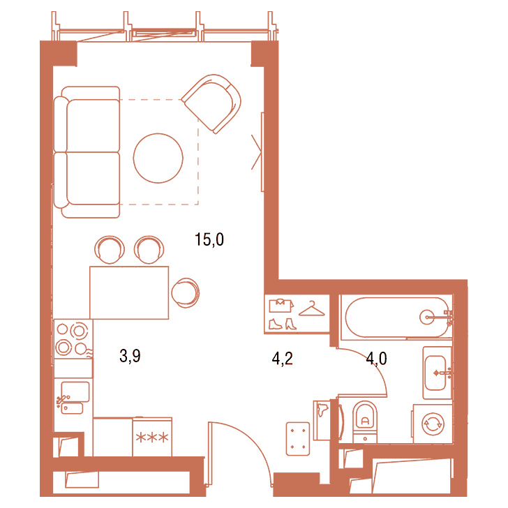 План квартиры