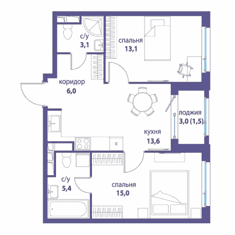 План квартиры