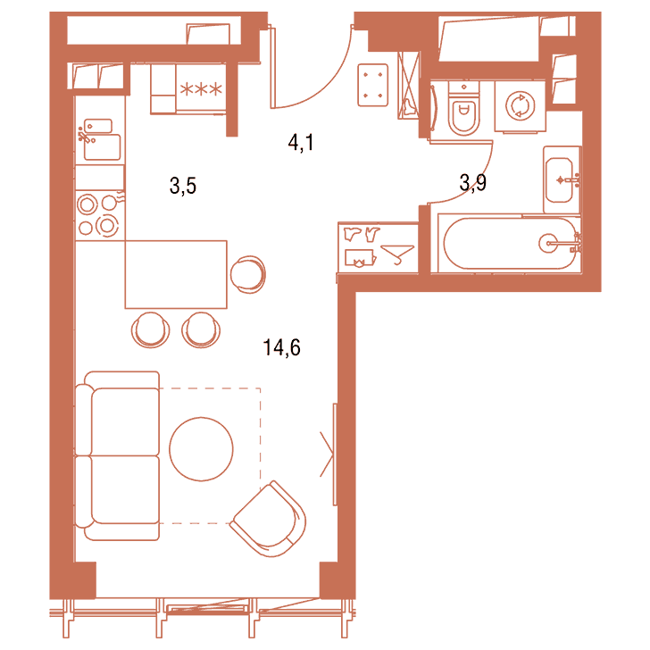 План квартиры