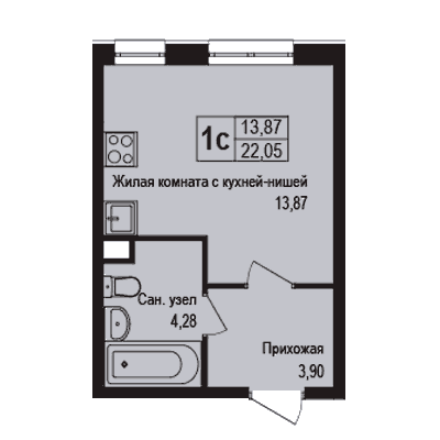 План квартиры