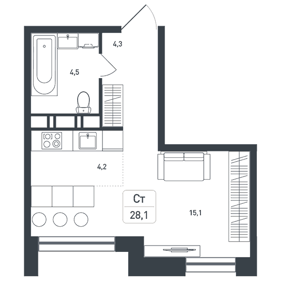 План квартиры