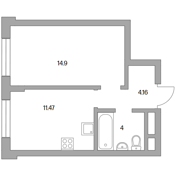 План квартиры