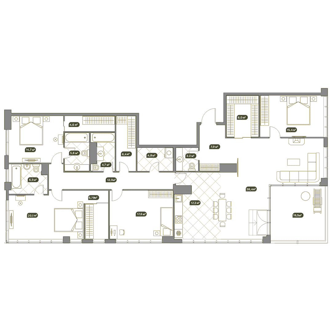 План квартиры