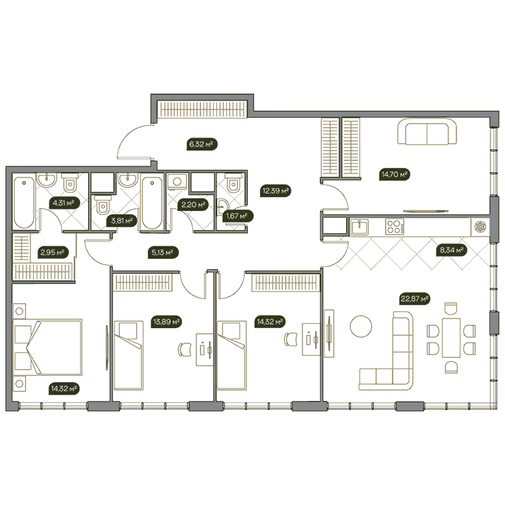 План квартиры