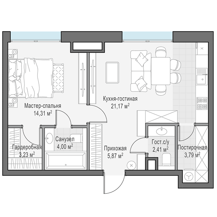 План квартиры