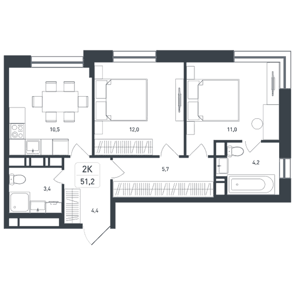 План квартиры