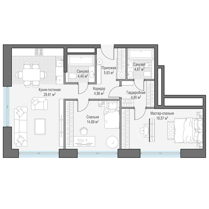 План квартиры