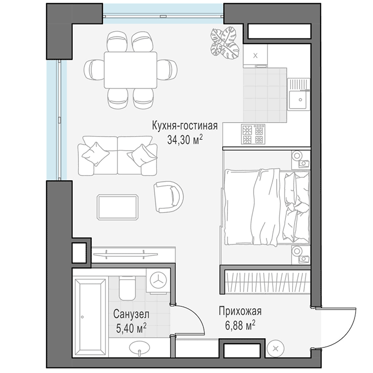 План квартиры