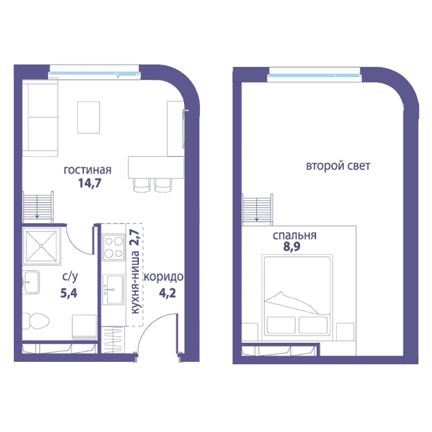 План квартиры