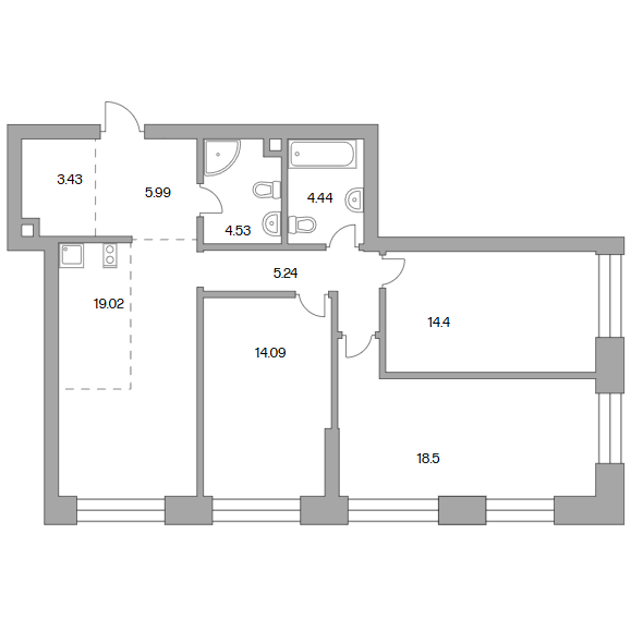 План квартиры