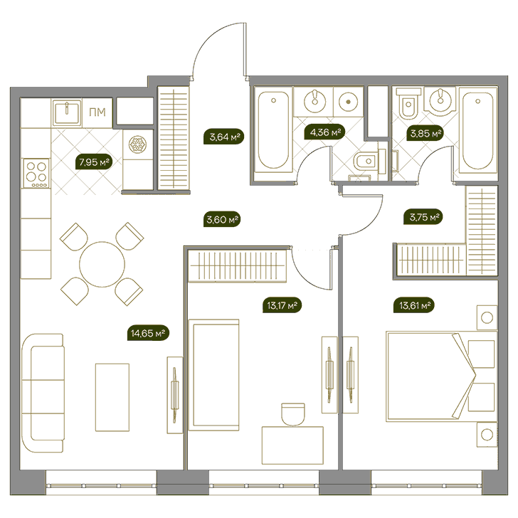 План квартиры