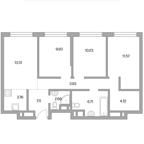 План квартиры