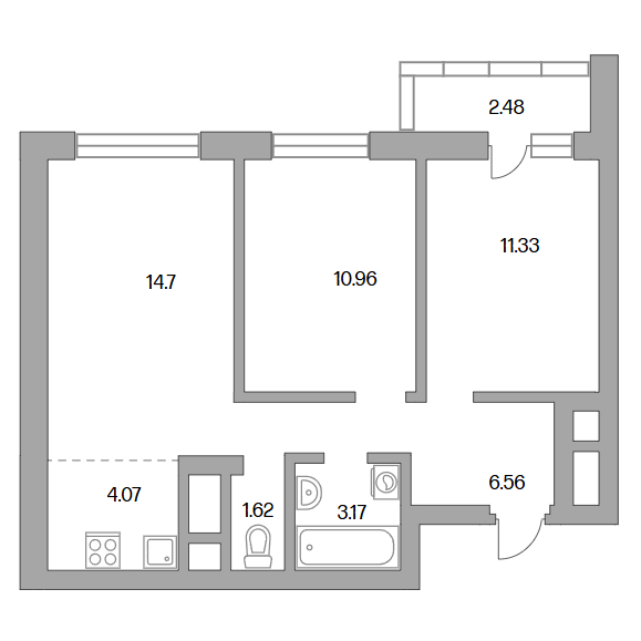 План квартиры