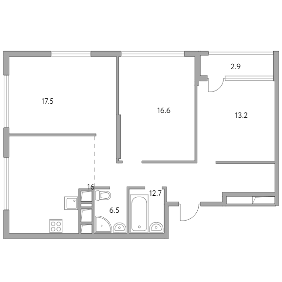 План квартиры