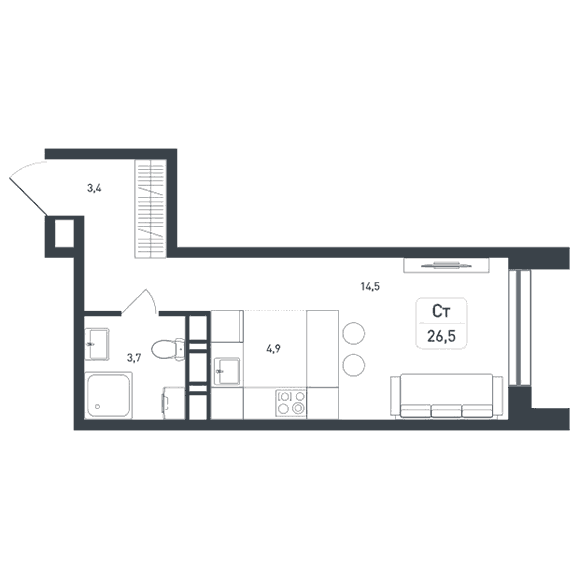 План квартиры