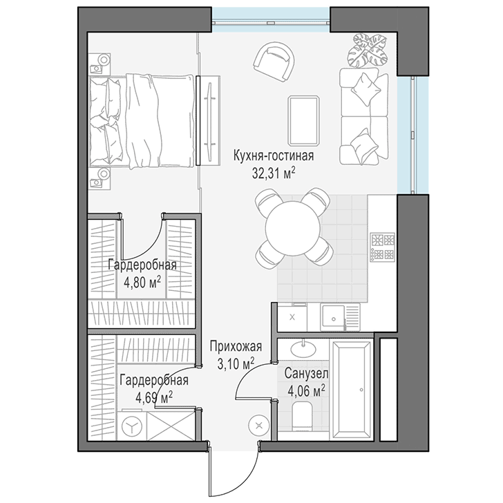 План квартиры