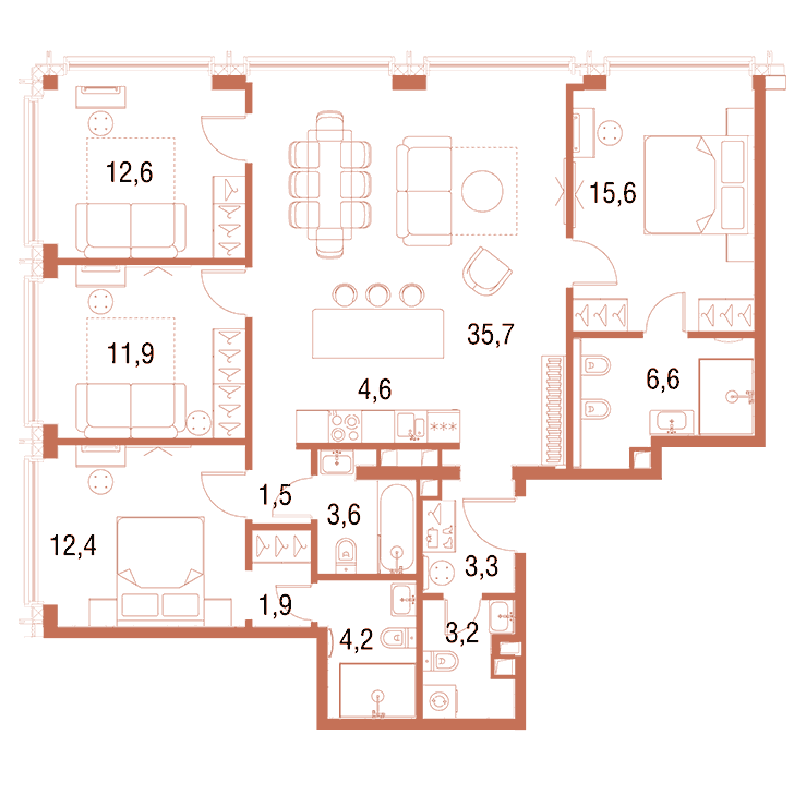 План квартиры