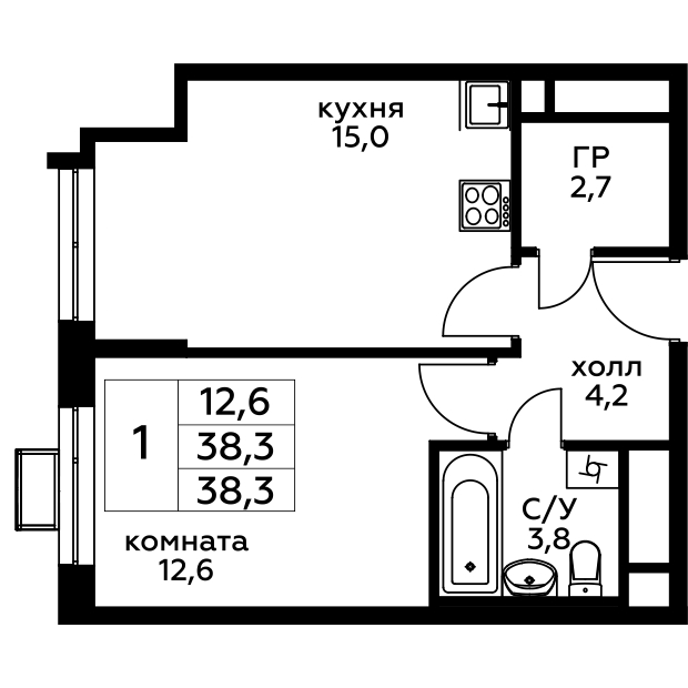 План квартиры