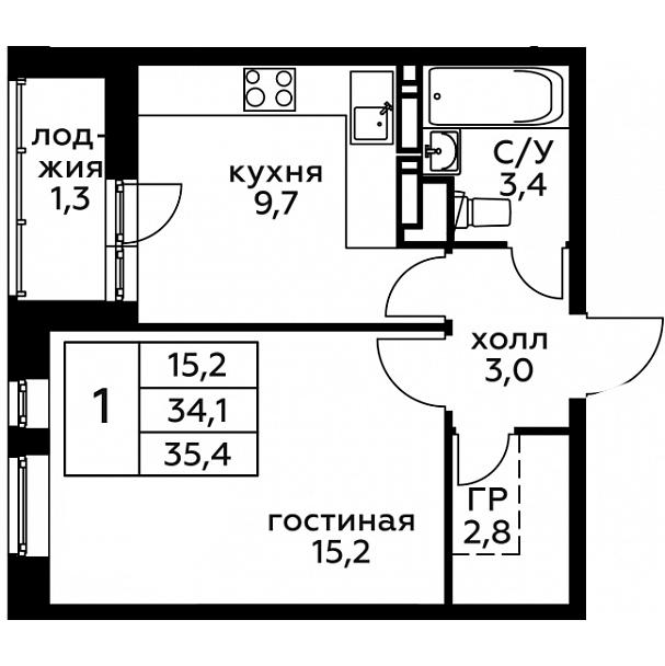 План квартиры