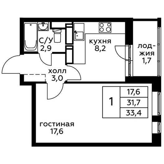 План квартиры