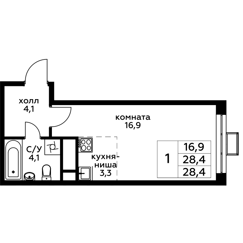 План квартиры
