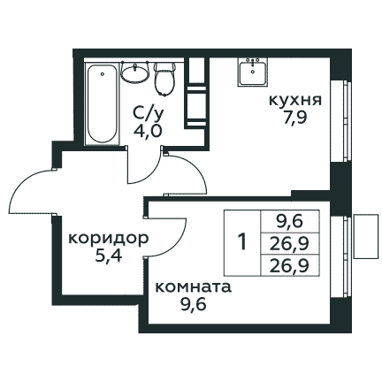 План квартиры