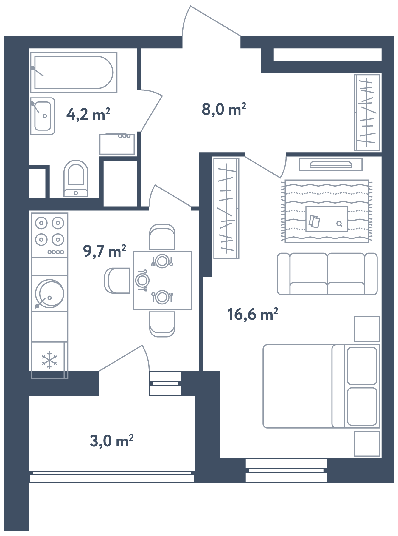 План квартиры