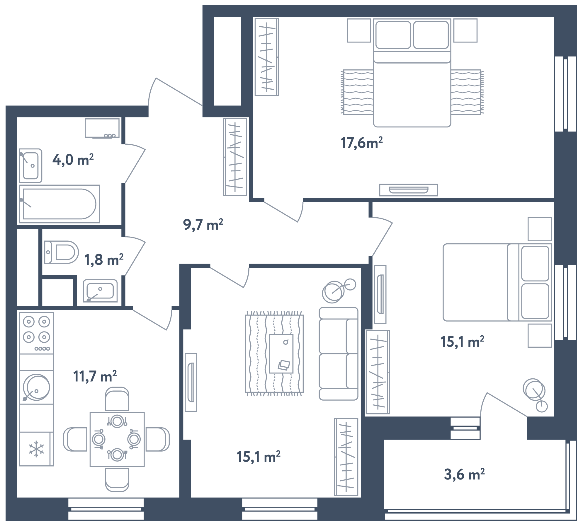 План квартиры