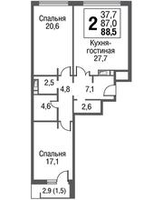 План квартиры
