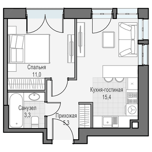 План квартиры